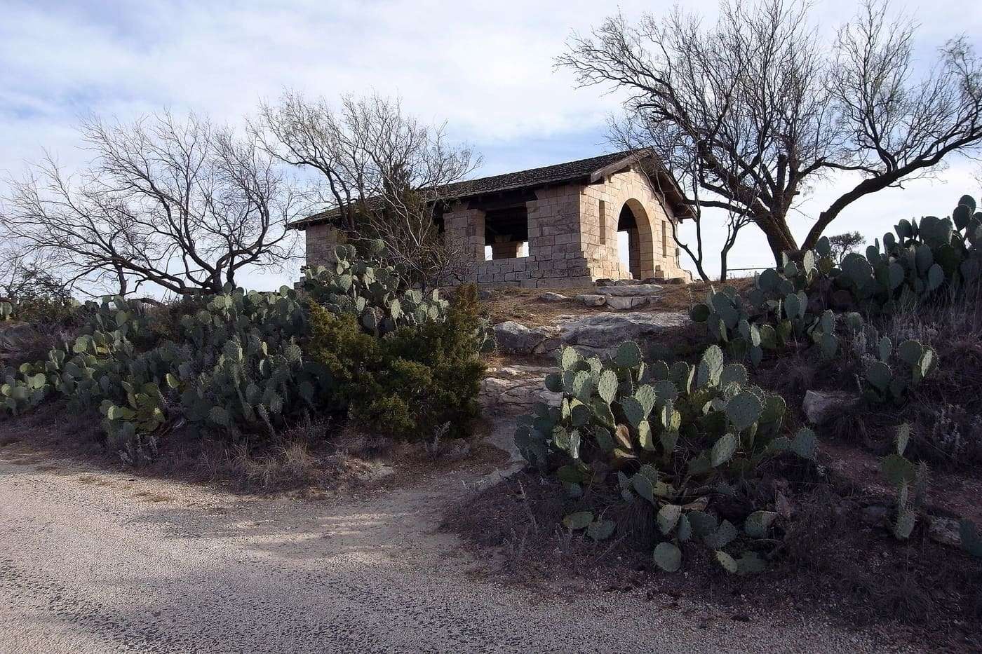 The pavilion at Big Spring State Park , built by the Civilian Conservation Corps in the 1930s.