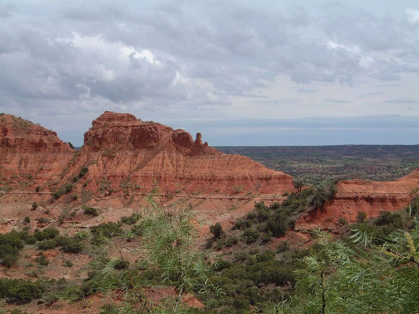 View from Haynes Ridge, Caprock Canyons , Briscoe County, Texas