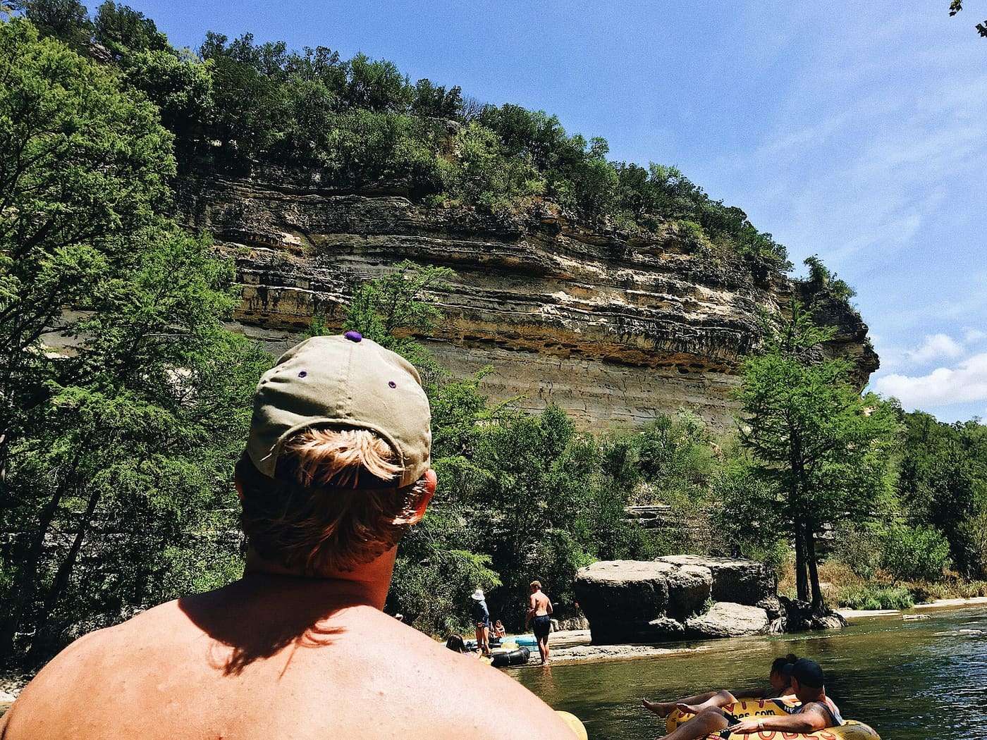 Guadalupe River State Park, August 2017.