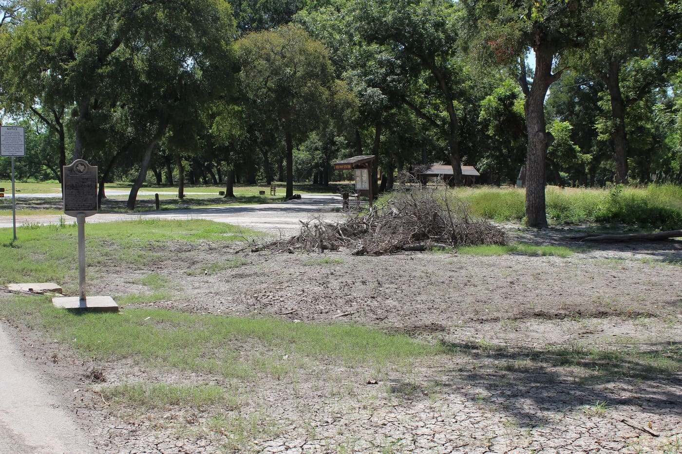 Mother Neff State Park. First official state park in Texas; suggested the idea for the State Parks system. Originated with a 6-acre plot willed to Texas in 1916